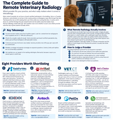 Who Reads the X-Ray at 2 a.m.? The Best Teleradiology Providers for Vet Clinics in 2026